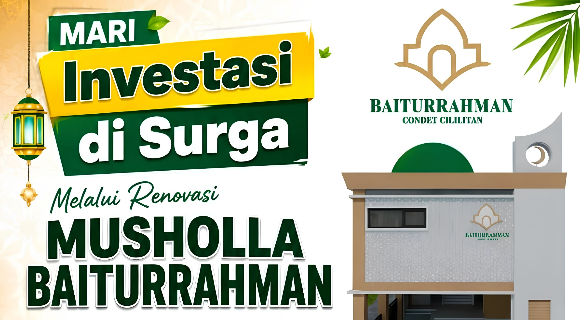 Renovasi Musholla Baiturrahman